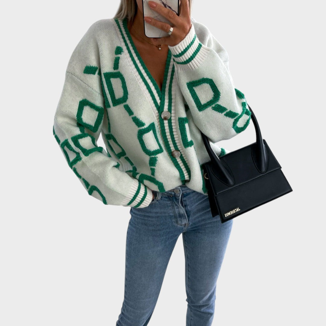 Louise | Cárdigan Midi de Punto