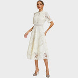 Carmen | Vestido Midi de Encaje