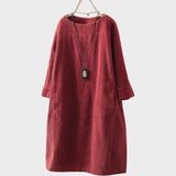 Paula | Vestido de Pana