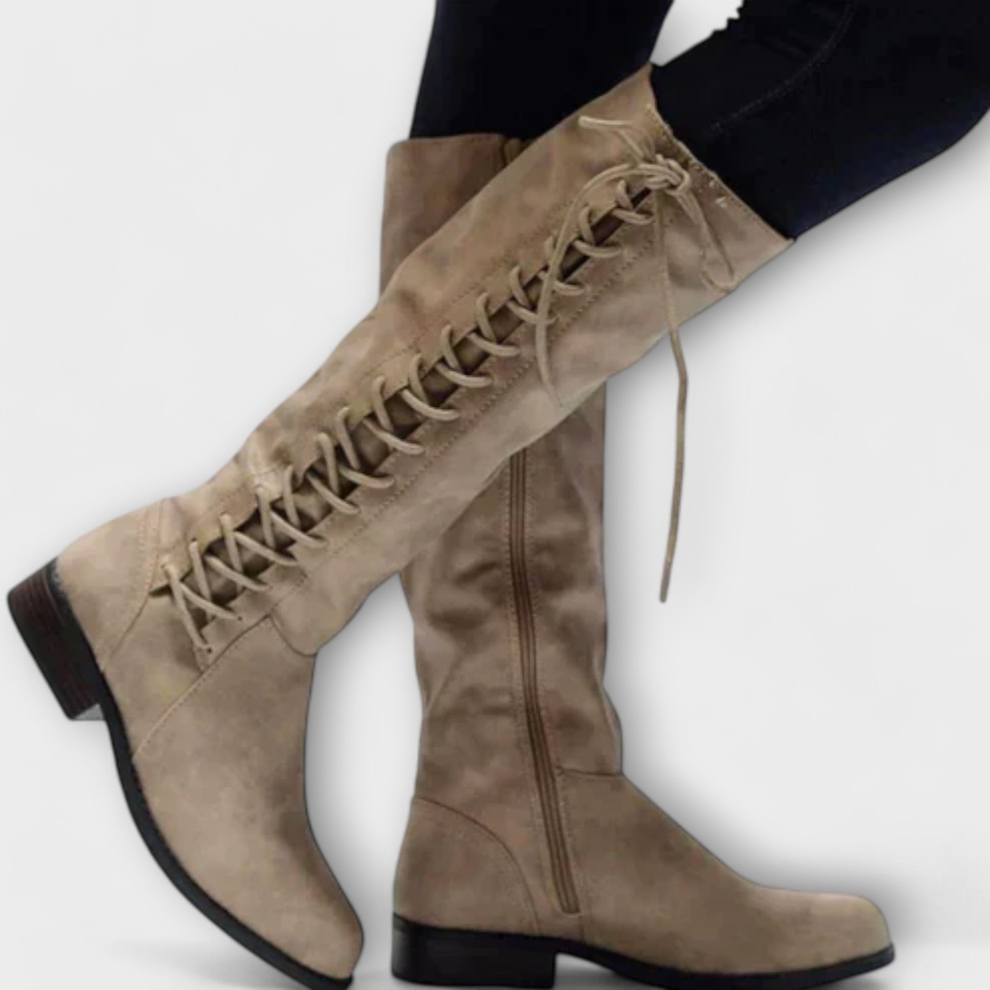 Milenne | Botas Altas con Cordones