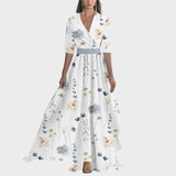 Helena | Maxivestido con deslumbrante estampado floral