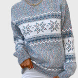 Emma | Suéter con Patrón de Copos de Nieve