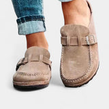 Elora | Zuecos Clásicos de Ante