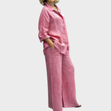 Lara | Conjunto De Camisa Y Pantalón