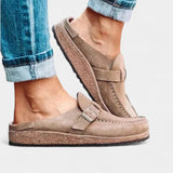 Elora | Zuecos Clásicos de Ante