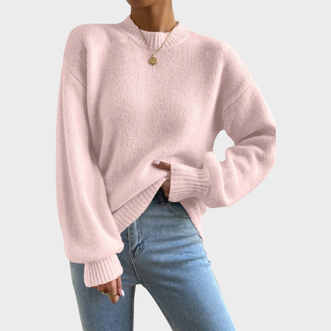 Mae | Suéter de Punto con Mangas Globo