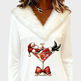 Rena | Vestido con Estampado Navideño