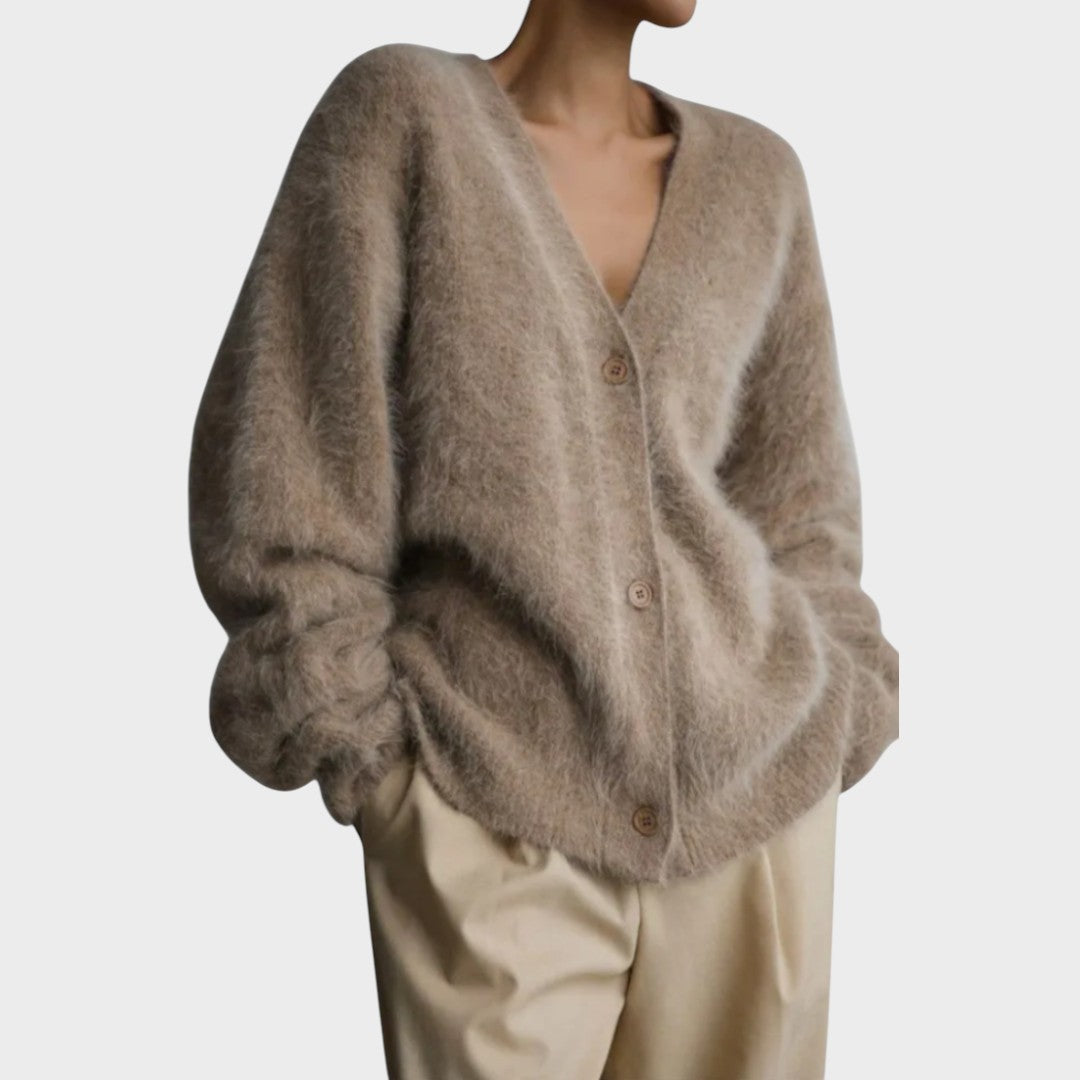 Daniela | Cardigan de Mezcla de Cachemira Suave